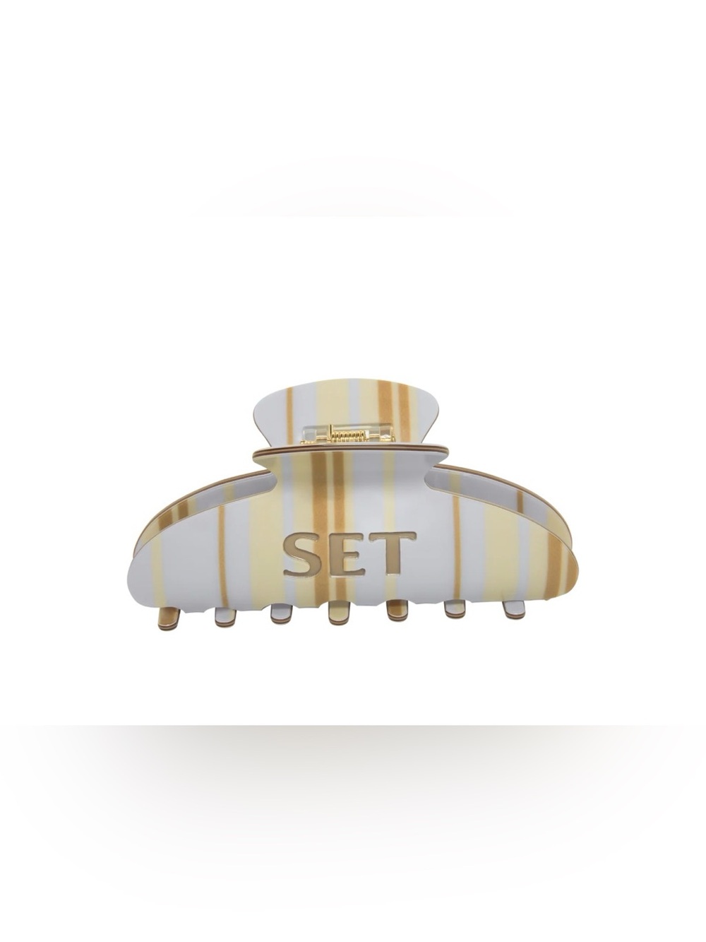 SET Active SET STRIPE CLAW CLIP - PALMETTO